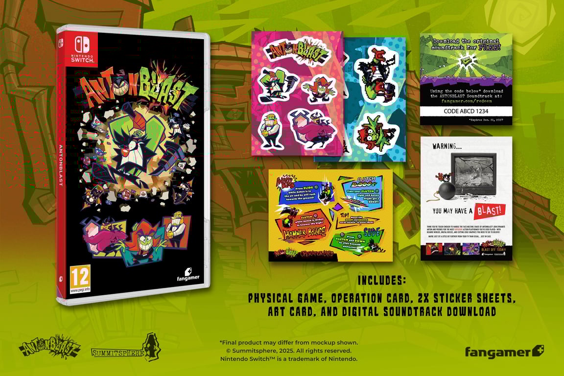 Fangamer Antonblast - Neuf