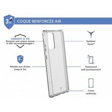 Bigben Connected FCAIRGN20T funda para teléfono móvil 17 cm (6.7'') Transparente