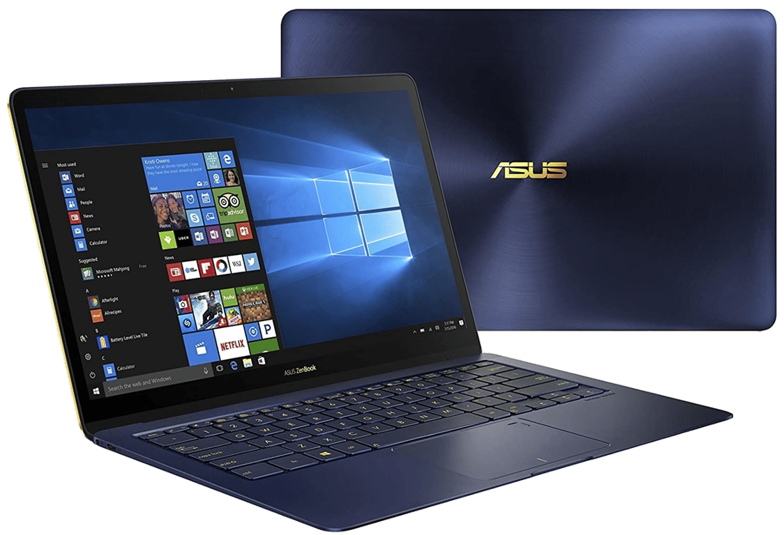 ASUS Zenbook3-Deluxe-7r16512-B 14 - Core i7-8550U 1.8 Ghz - Intel UHD Graphics 620 - SSD 512 Go - RA