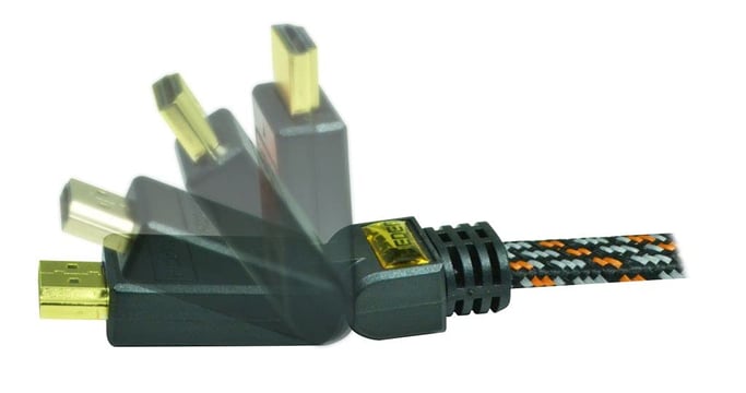 Cable HDMI 1.4 haute définition 3 METRES FULL HD 1080p 3D HDCP