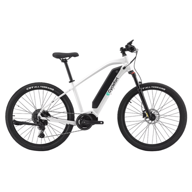 Bicicleta de montaña eléctrica Cyclefort L5 con motor de transmisión central de 250 W y Shimano de 9 velocidades