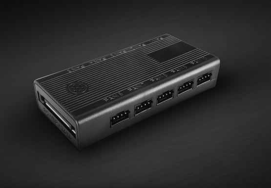 Mars Gaming MFSI4KIT sistema de refrigeración para ordenador Carcasa del ordenador Ventilador 12 cm Negro