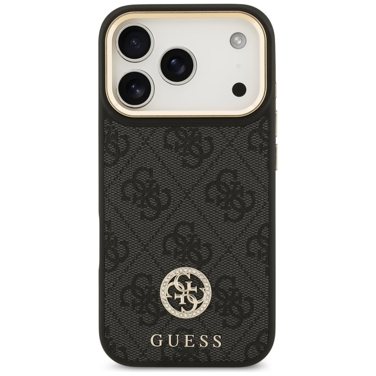 Étui Guess 4G Strass Logo MagSafe pour iPhone 17 Pro Neuf - vue 2