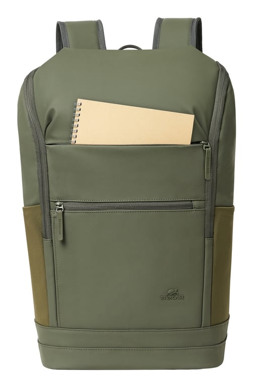 Rivacase Eden sac à dos Sac à dos de voyage Cuir bycast Polyester Polyéthylène téréphtalate recyclé rPET Neuf - vue 2