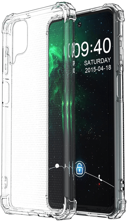 Coque Silicone Anti-Chocs pour SAMSUNG Galaxy A12 Transparente Protection Gel Souple