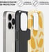 Burga Funda para iPhone 13 Pro MagSafe Tough A prueba de golpes Modelo Lemon Tart Amarillo