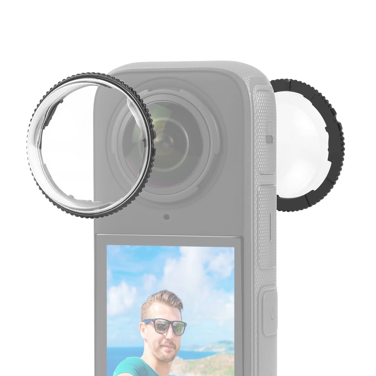 INF Lentille de protection pour Insta360 X4 - Matériau PC (PU989T) - vue 2