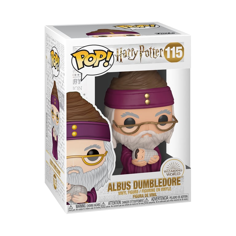 Funko Harry Potter POP! Dumbledore wBaby Harry - vue 3