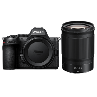 Appareil photo hybride Nikon Z5 II + 85mm f/1.8 S + Ebook  20 astuces pour des images qui claquent  - Neuf