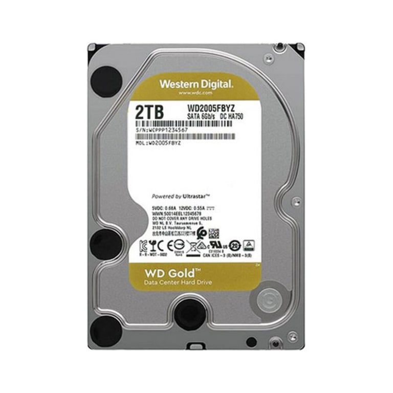 Disque dur Western Digital WD2005FBYZ 3 5 2 TB - vue 4