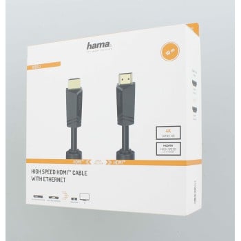 Hama 00205009 Cavo HDMI 10 m HDMI Tipo A (Standard) Nero