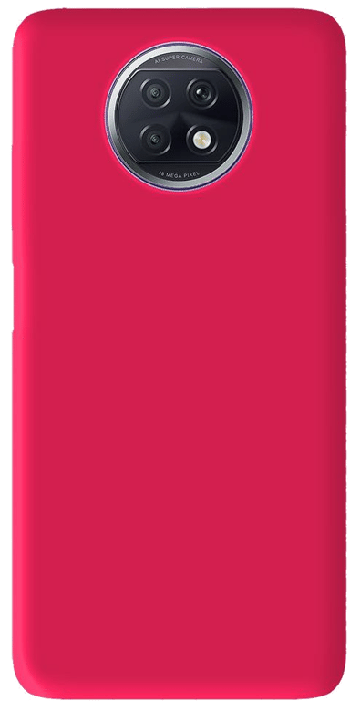Coque silicone unie compatible Mat Rose Xiaomi Redmi Note 9T 5G