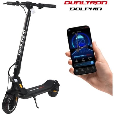 Trottinette électrique Minimotors Dualtron Dolphin 450 W Noir