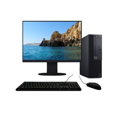 ⭐️6711A⭐️ DELL OPTIPLEX 3070 Optiplex 3070 SFF i5-8400 4GHz 16Go/2To SSD Wifi W11 + Ecran 24 - Dell