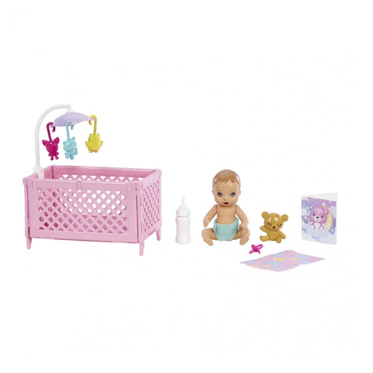 Barbie Skipper Babysitters Inc. - Coffret Bébé Dormeur - Neuf