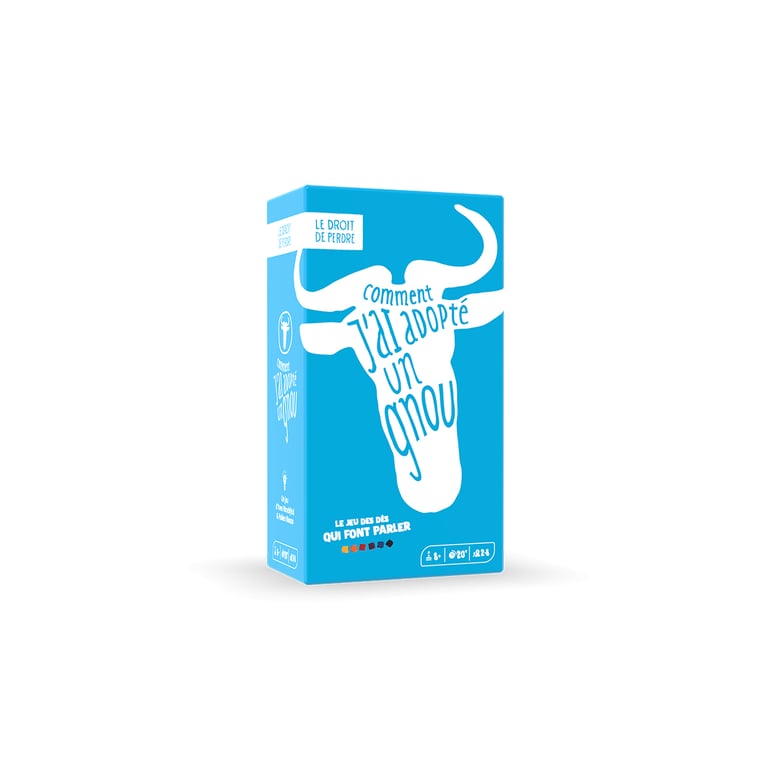 Comment J'ai Adopte un Gnou : Un Jeu de Société Amusant et Original Neuf