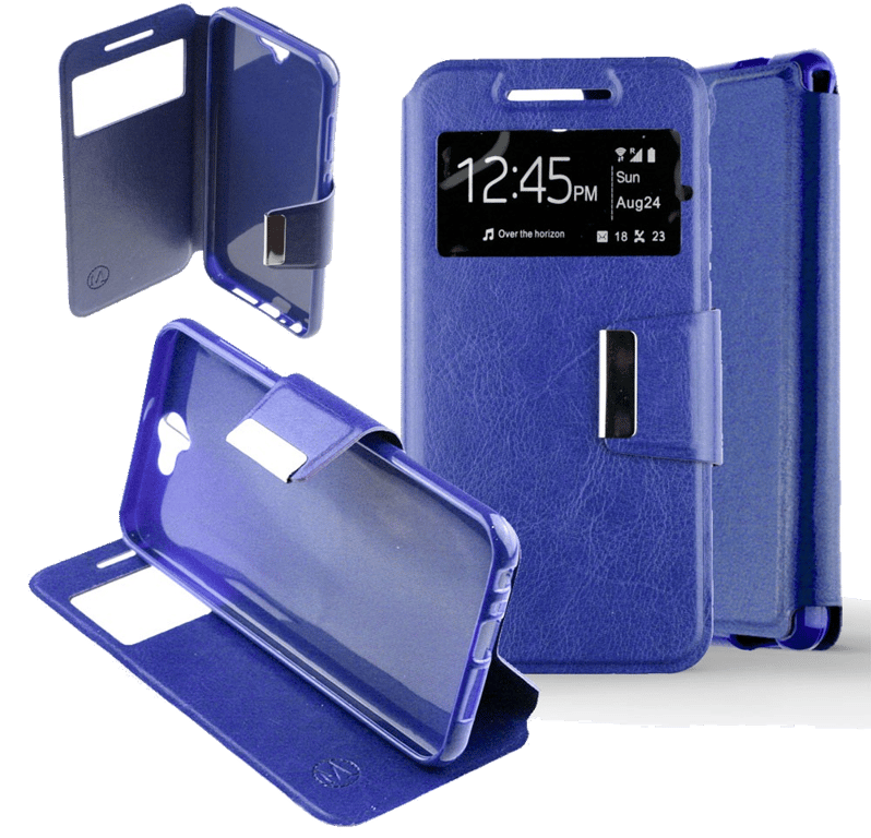Etui Folio compatible Bleu HTC One A9