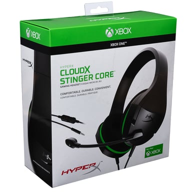 HyperX CloudX Stinger Core Casque Avec fil Arceau Jouer Noir, Vert