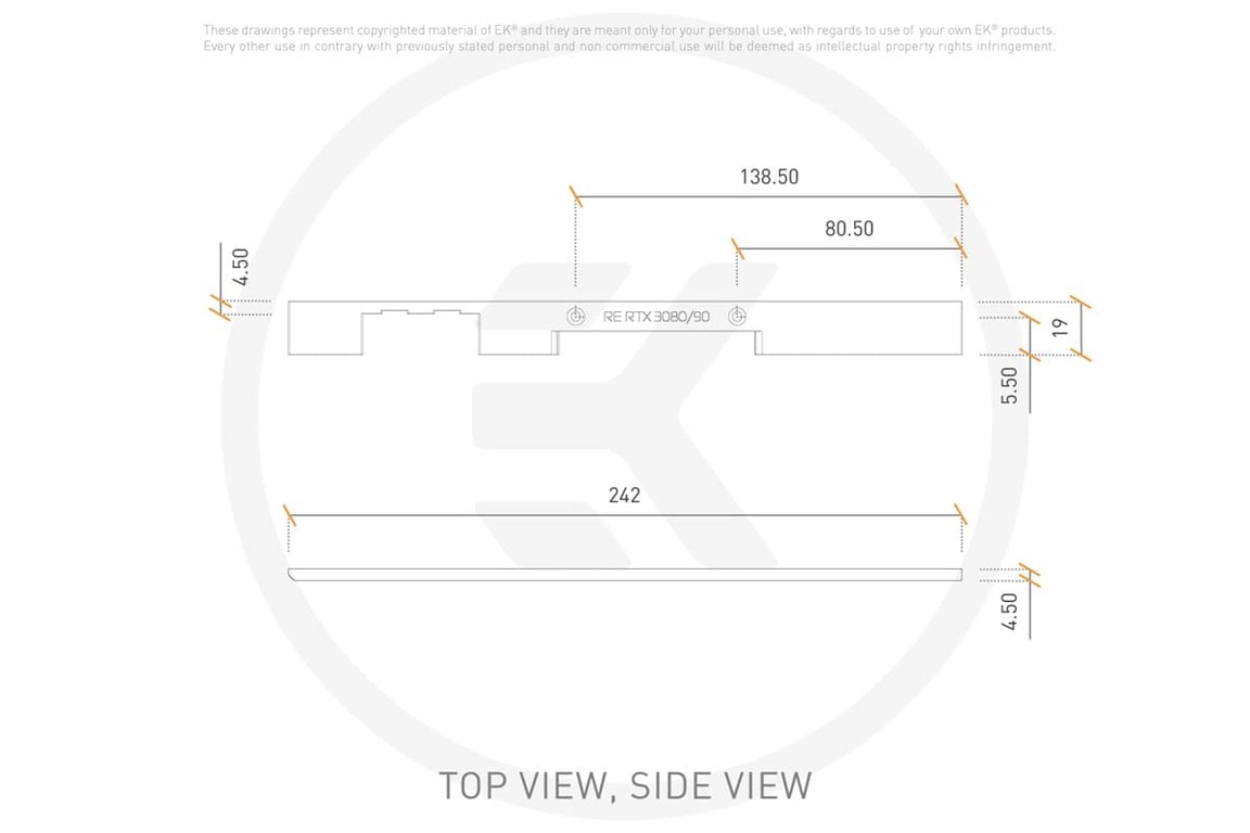EK Water Blocks 3831109891308 pièce et accessoire pour systèmes de refroidissement d'ordinateurs Bloc d'eau Neuf - vue 3