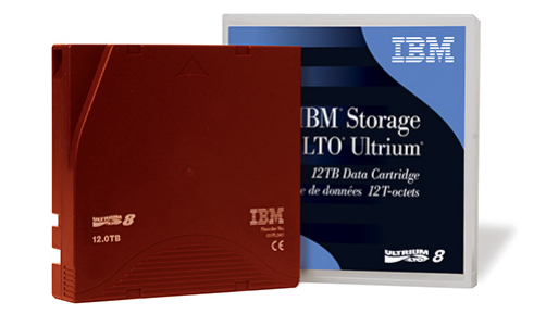 IBM LTO Ultrium 8 Disque de stockage Cartouche à bande 12 To