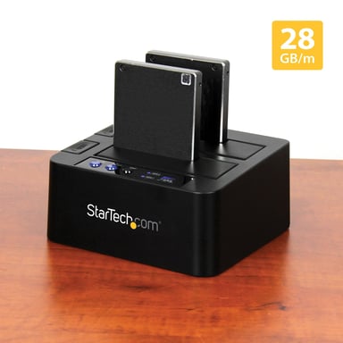 StarTech.com Duplicatore USB 3.1 (10 Gb/s) autonomo per dischi rigidi SATA da 2,5'' o 3,5