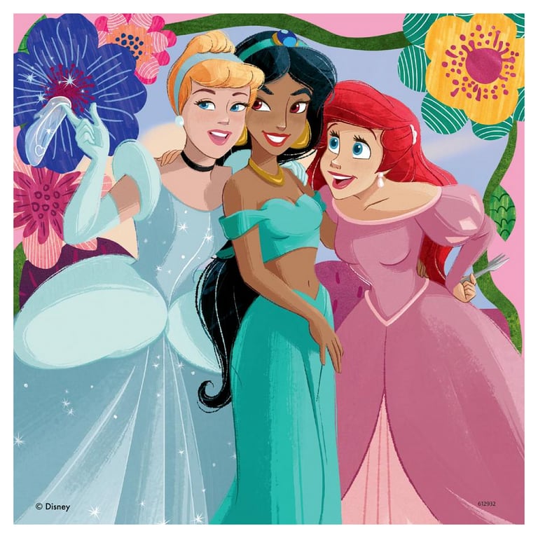 Puzzles 3 x 49 pièces : Princesses Disney : Girl Power ! Ravensburger France - vue 10
