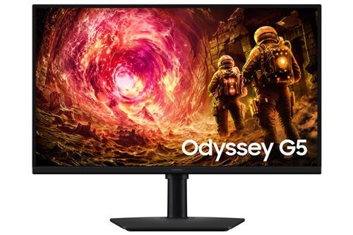 Samsung Odyssey G5 S32FG506EU G50F Series écran LED jeux 32 2560 x 1440 QHD @ 180 Hz Fast IPS 300 cdm² 1000:1 HDR10 1 ms HDMI DisplayPort - vue 5