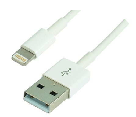 Erard 728336 câble Lightning 2 m Blanc