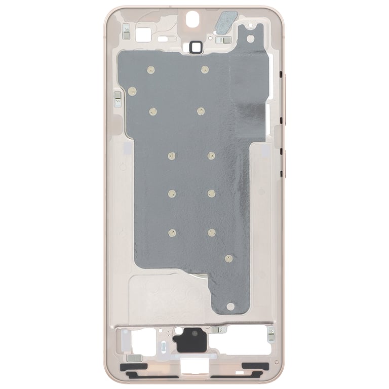 Samsung Châssis Central pour Galaxy S25 Pièce de réparation Original Durable champagne - vue 2