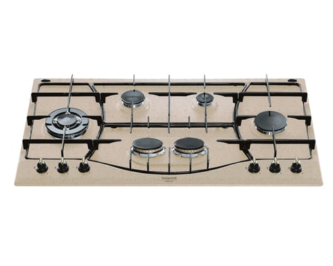 Table de cuisson à gaz encastrable Hotpoint PHN 960MST (AV) R/HA 6 brûleurs Gruau - Neuf