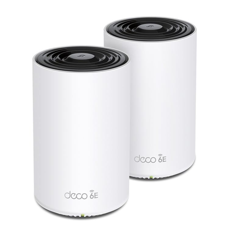 TP Link Deco XE75 Pro 2 pack Tri bande 2 4 GHz / 5 GHz / 6 GHz Wi Fi 6E 802.11ax 3 Interne Neuf
