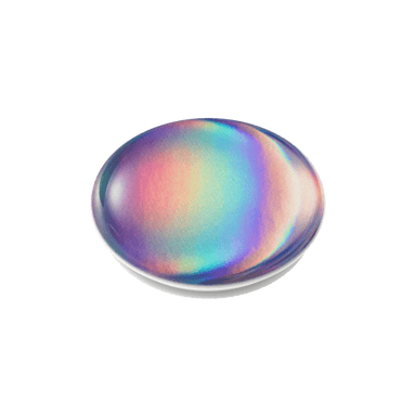 PopSockets PopGrip, Globe Arc-en-Ciel Brillant