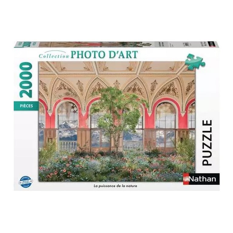 Puzzle 2000 pièces : La puissance de la nature Ravensburger Nathan - vue 3