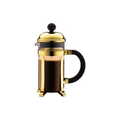 Cafetière à piston BODUM Chambord CD-Bodum Chambord 350ml gold 0,35 L filtre réutilisable or