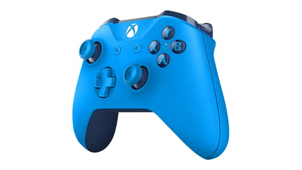 Microsoft Xbox Wireless Blue Bluetooth Gamepad analogico/digitale per PC, Tablet PC, Xbox One, Xbox One S