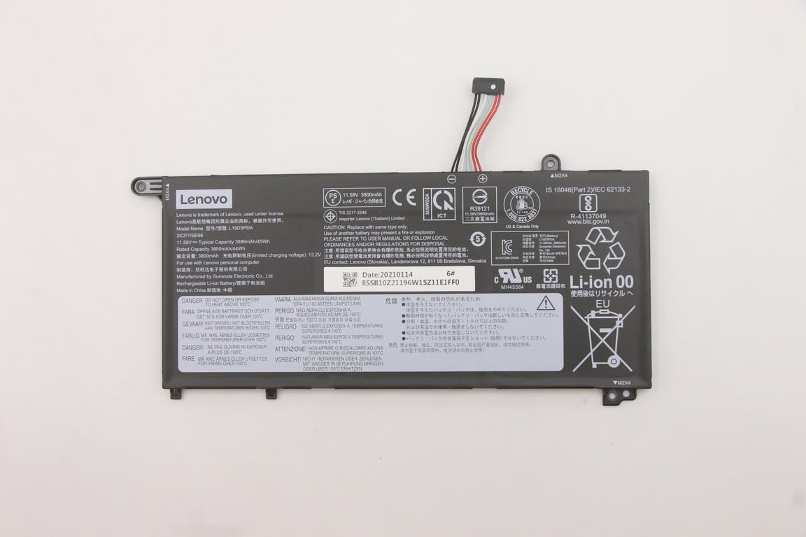 Lenovo 5B10Z21197 composant de laptop supplémentaire Batterie Neuf
