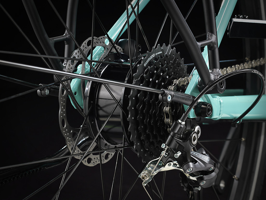 Trek Bikes FX+ 2 Stagger Aluminium 17 8 kg Lithium Ion Li Ion Neuf - vue 8