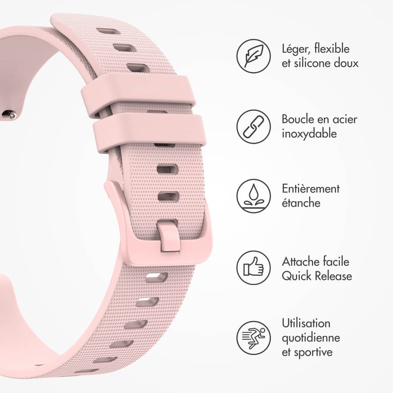 imoshion Pr3267 - Connexion universelle 20 mm - Rose - Neuf