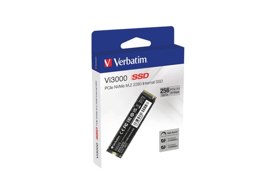 Verbatim Vi3000 256 Go M.2 PCI Express 3.0 NVMe