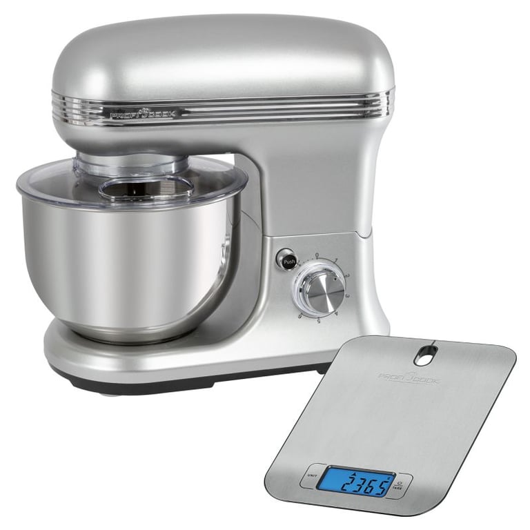 Robot Pétrin Multifonction Proficook PC-KM1222W – 1200W, 5L, Balance Intégrée - vue 2