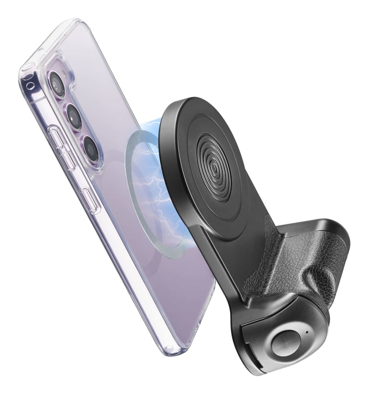 Support magnétique Bluetooth CELLULARLINE Pics MAG Télécommande incluse Rotation 180° - vue 2