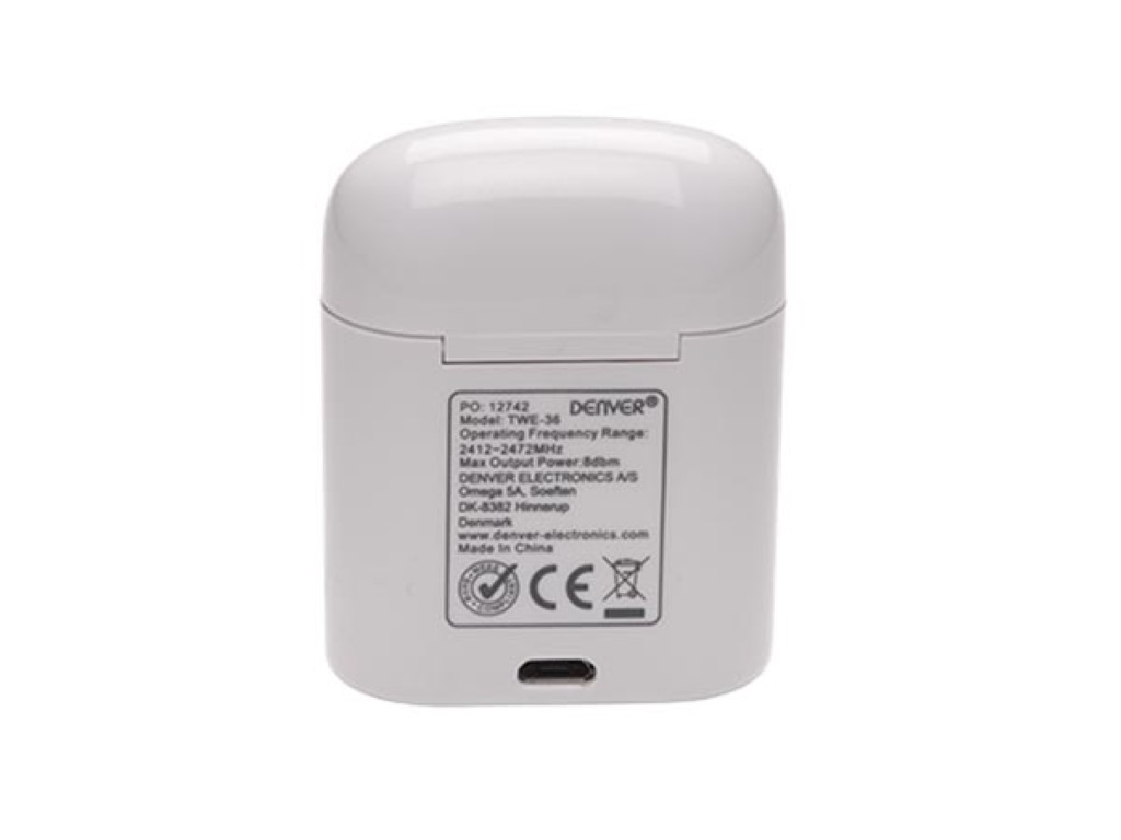 Denver TWE 36MK3 écouteurcasque Sans fil Ecouteurs AppelsMusique Bluetooth - vue 2