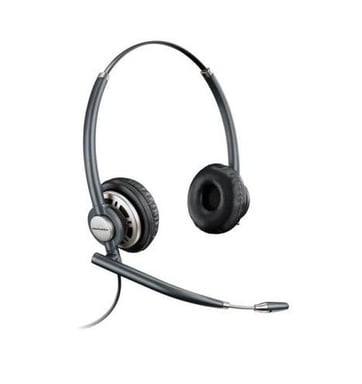POLY HW720 Casque Avec fil Arceau Bureau/Centre d'appels Noir