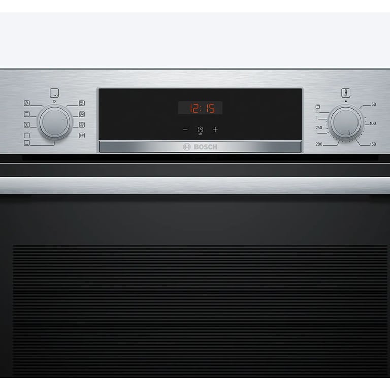 Four encastrable Bosch Serie 4 HBA514ES3 71L 3400W noir inox, commandes rotatives et tactiles, efficacité énergétique A+++ - Neuf
