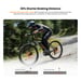 Vélo Électrique Touroll U2 Pro, Moteur Pic 750W 70Nm, Batterie 48V 15Ah, Autonomie 150km, Freins à Disque Hydrauliques, Shimano 8 Vitesses, Pneus 29×2,35'', Fourche 80mm, Écran LED, Feux Avant/Arrière