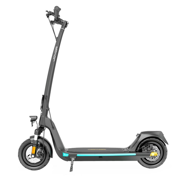 JOYOR Trottinette &Eacute;lectrique  C10 - Moteur 500W, Batterie 48V10.4AH, Autonomie 50KM, Freins &agrave; Disque - Noir - Neuf