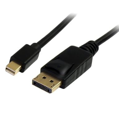 STARTECH.COM Cable adaptador de Mini DisplayPort a DisplayPort 1,2 - 3 m - M / M - DisplayPort 4K