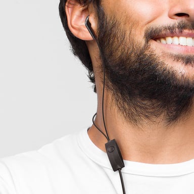 Écouteurs Filaires 3.5mm Kit mains Libres Original Samsung Service Pack Noir