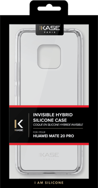 Coque hybride invisible Huawei Mate20 Pro, Transparente