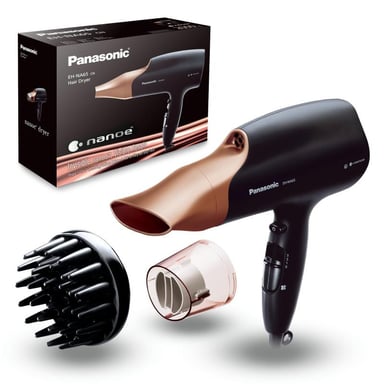 Panasonic EH-NA65CN825 Asciugacapelli 2000 W Nero, Oro